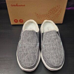 Ortho Comfort Women's Slip On Shoes ZGBX03G EU Size 37.5 (US 7) Blue Grey New